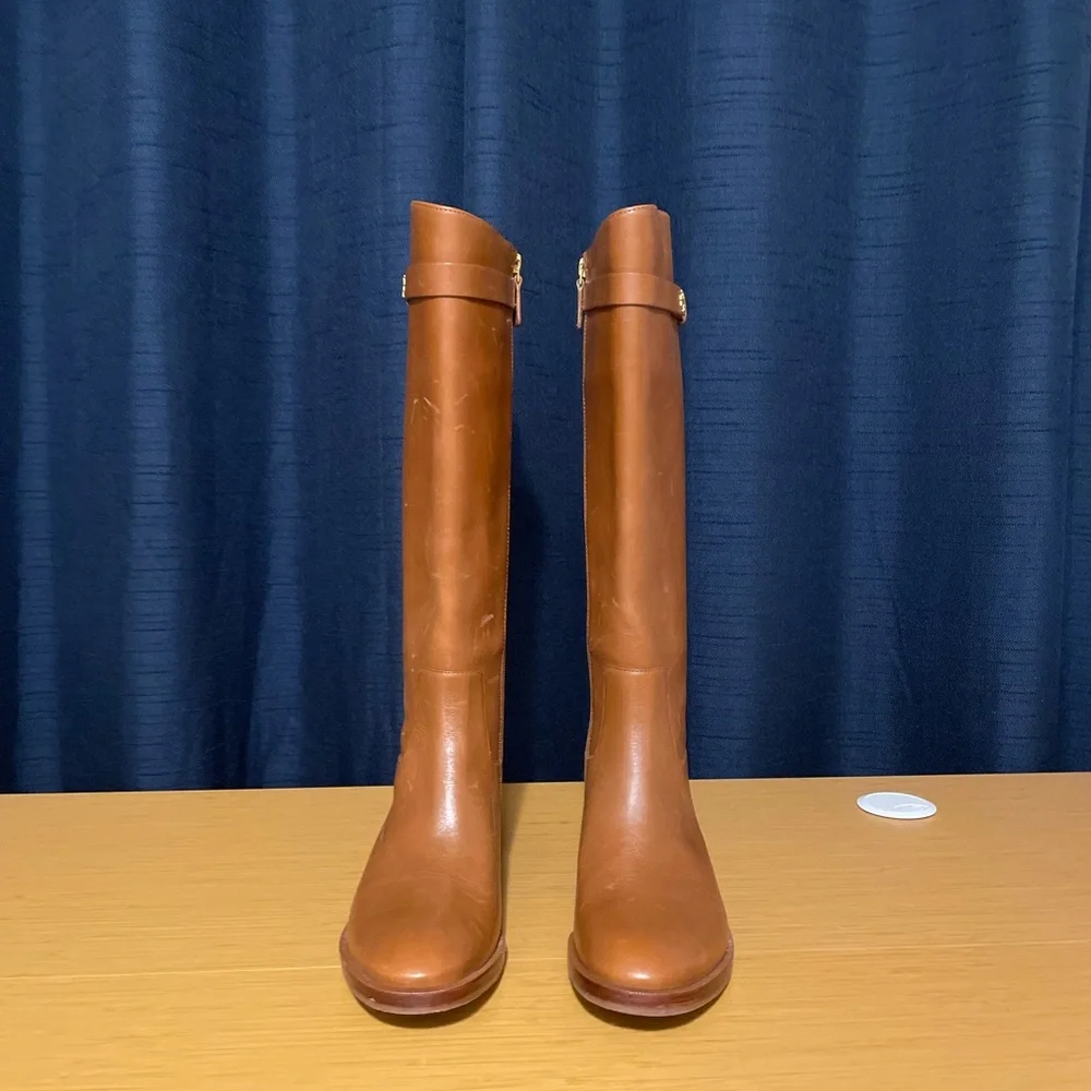 Tory Burch Turn Lock Riding Boot